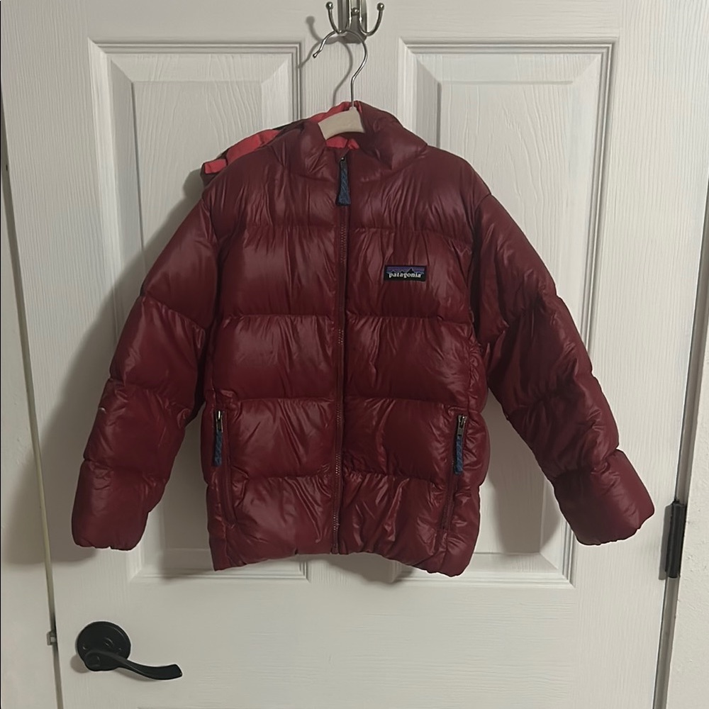 Patagonia Red Puffer Jacket Winter Coat